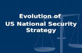 Evolution of  US National Security Strategy