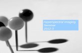 Hyperspectral Imaging Seminar   2012-3