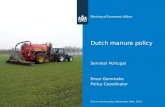Dutch manure policy