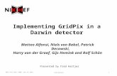 Implementing GridPix in a  Darwin detector