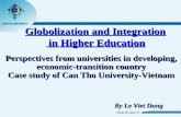 Globolization  and Integration  in Higher Education