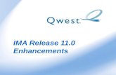 IMA Release 11.0 Enhancements