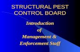 STRUCTURAL PEST CONTROL BOARD