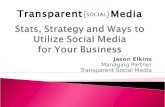 Stats, Strategy and Ways to Utilize Social Media  for Your Business