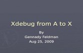 Xdebug from A to X