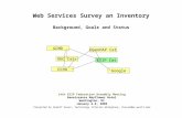 Web Services Survey an Inventory Background, Goals and Status