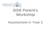 BSB Parent’s Workshop