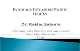 Evidence Informed Public Health