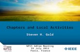 Chapters and Local Activities