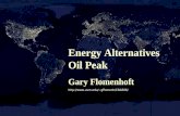 Energy Alternatives Oil Peak Gary Flomenhoft uvm/~gflomenh/CDAE06