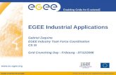 EGEE Industrial Applications