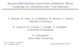 Excess Mechanical Loss From Dielectric Mirror Coatings on Interferometer Test Masses