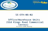 SE-OTH-08-02 Office/Warehouse Units  (Old Kings Road Commercial Center)  12-19-07 PLDRB Hearing