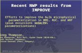 Recent NWP results from IMPROVE