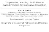 Cooperative Learning: An Evidence-Based Practice for Innovative  Education