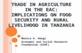 Trade in Agriculture in the EAC: Implications on Food Security and Rural Livelihood in Tanzania