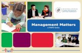 Management Matters A PMFO Series