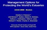 Management Options for Protecting the World’s Estuaries