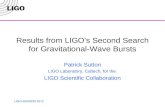 Results from LIGO's Second Search for Gravitational-Wave Bursts