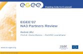 EGEE’07  NA3 Partners Review