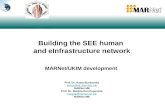 Building the SEE human  and eInfrastructure network MARNet/UKIM development