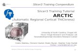 Slicer3 Training Tutorial ARCTIC  (Automatic Regional Cortical ThICkness)
