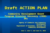 Draft ACTION PLAN Community Development Grant Program Disaster Recovery (CDBG-DR)