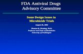 Some Design Issues in  Microbicide Trials August 20, 2003 Thomas R. Fleming, Ph.D.