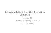 Interoperability & Health Information Exchange