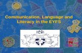 Communication, Language and Literacy in the EYFS