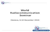 World  Radiocommunication  Seminar