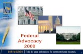 Federal Advocacy 2009