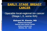 EARLY STAGE BREAST CANCER Operable local-regional inv cancer (Stage I, II, some IIIA)