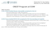 CREST Program at CUW