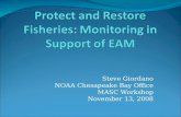Protect and Restore Fisheries: Monitoring in Support of EAM