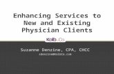 Enhancing Services to New and Existing Physician Clients