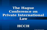 The Hague Conference on Private International Law HCCH