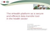 The eHealth platform as a secure and efficient data transfer tool in the health sector