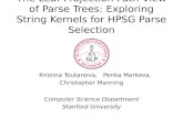 The Leaf Projection Path View of Parse Trees: Exploring String Kernels for HPSG Parse Selection