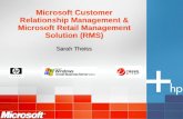Microsoft Customer Relationship Management & Microsoft Retail Management Solution (RMS)