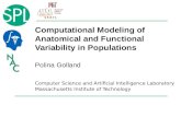 Computational Modeling of Anatomical and Functional Variability in Populations