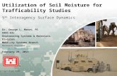 Utilization of Soil Moisture for  Trafficability  Studies 5 th  Interagency Surface Dynamics