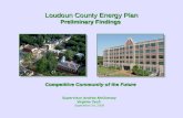 Loudoun County Energy Plan Preliminary Findings Competitive Community of the Future