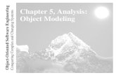 Chapter 5, Analysis: Object Modeling