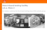 New X-band testing facility  a.k.a. Xbox 2