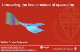 Unraveling the fine structure of spacetime