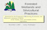 Forested Wetlands and Silvicultural Practices