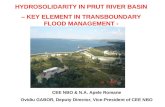 HYDROSOLIDARITY IN PRUT RIVER BASIN – KEY ELEMENT IN TRANSBOUNDARY FLOOD MANAGEMENT -