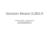 Session Beans EJB3.0