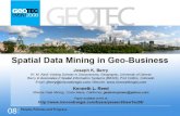 Title: Spatial Data Mining in Geo-Business